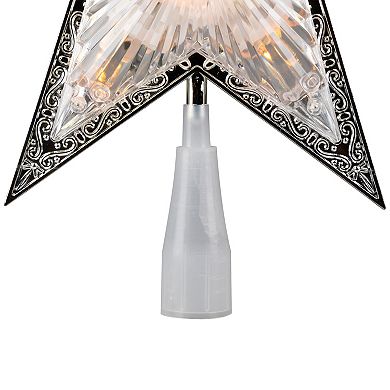 Northlight Light-Up Crystal 5 Point Star Christmas Tree Topper