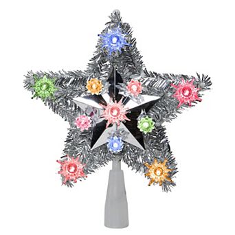 Northlight Multicolor Light-Up Star Christmas Tree Topper