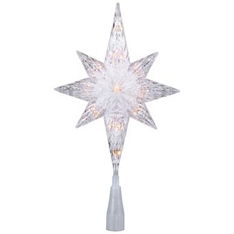 Northlight Light-Up 8 Point Bethlehem Star Christmas Tree Topper