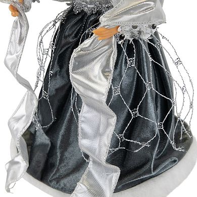 Northlight Sequined Angel with Wings Christmas Tree Topper