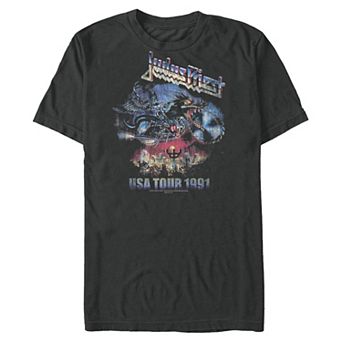 Big & Tall Judas Priest USA Tour 1991 Graphic Tee