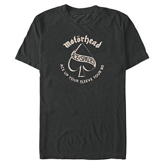 Big & Tall Motorhead Ace Of Spades Graphic Tee