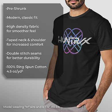 Big & Tall KPop Demon Hunters Huntrix Logo Graphic Tee