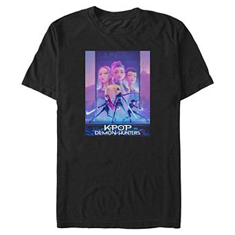 Big & Tall KPop Demon Hunters Poster Graphic Tee