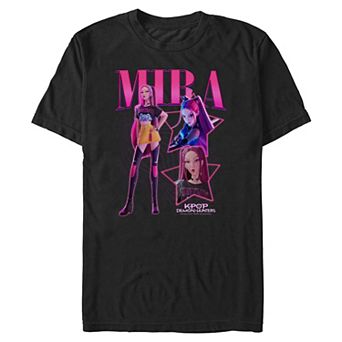Big & Tall KPop Demon Hunters Mira Collage Graphic Tee