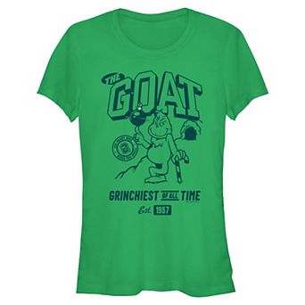 Juniors' The Grinch GOAT Graphic Tee