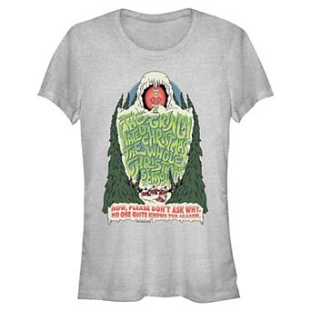 Juniors' The Grinch Hated Christmas Graphic Tee