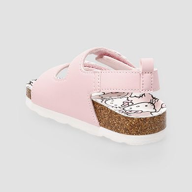 Hello Kitty Toddler Girls Double-Strap Sandals