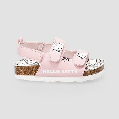 Hello Kitty Toddler Girls Double-Strap Sandals