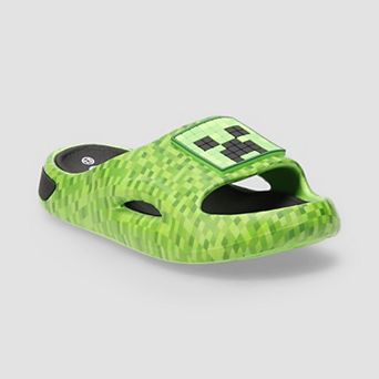 Minecraft Youth Boys Comfort Slide Sandals
