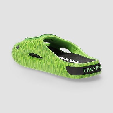 Minecraft Youth Boys Comfort Slide Sandals