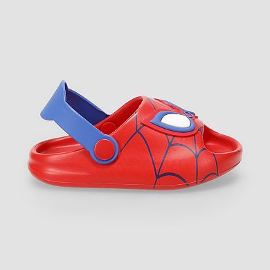 Marvel Spider-Man Toddler Boys EVA Comfort Clogs