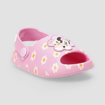 Disney's Minnie Mouse Toddler Girls EVA Slip-On Clog Sandals