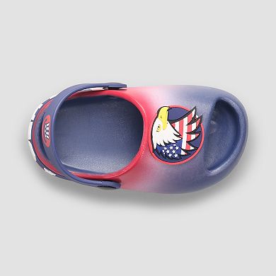 Toddler Boys Americana EVA Slip-On Clogs