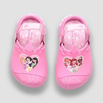 Disney Princesses Toddler Girls EVA Light Up Slip-On Clogs