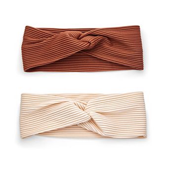 Emberly 2 pc Wide Headwrap Set