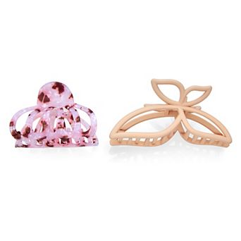 Emberly 2 pk Butterfly Claw Clip Set