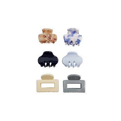 Emberly 6-Pk. Mini Hair Clips