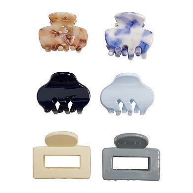 Emberly 6-Pk. Mini Hair Clips