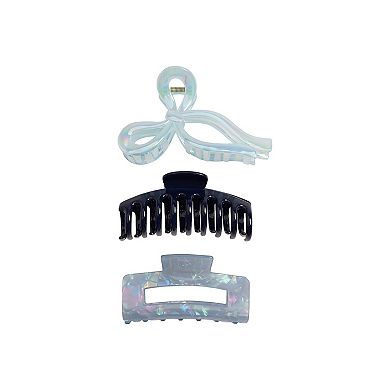 Emberly 3-Pk. Claw Clips