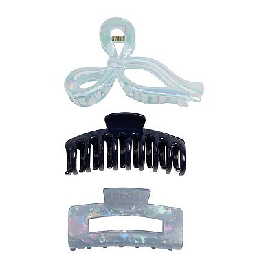 Emberly 3-Pk. Claw Clips