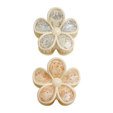 Emberly 2-Pk. Flower Hair Clips