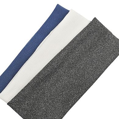 Emberly 3-Pk. Wide Bands Hair Accessories