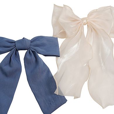 Emberly 2-Piece Bow Barrettes Set