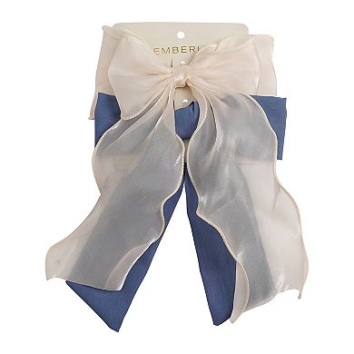 Emberly 2-Piece Bow Barrettes Set
