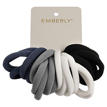 Emberly 20 pk Neutral Elastic Hair Bands