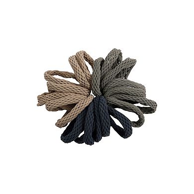 Emberly 20-Pk. Waffle Elastic Hair Ties
