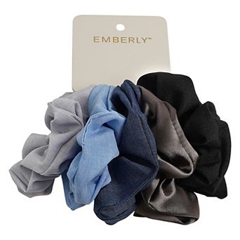 Emberly 5 pk Scrunchies Hair Accessories