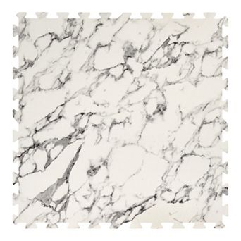 Sorbus 12 Tiles 48 Sq. Ft. Wood Grain Interlocking Mats Tiles- for Home, Playroom, Trade Show