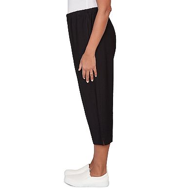 Petite Alfred Dunner Relaxed Pull-On Capri Pants