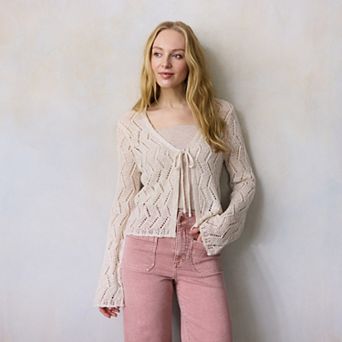 Women's LC Lauren Conrad Scallop Hem Sweater