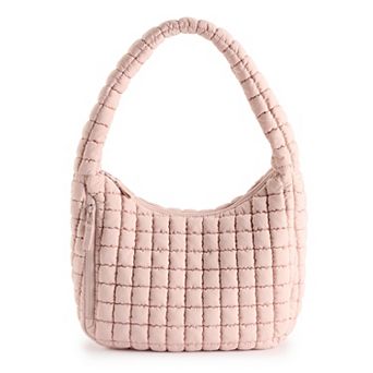 FLX Quilted Hobo Shoulder Bag