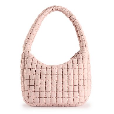 FLX Quilted Hobo Shoulder Bag