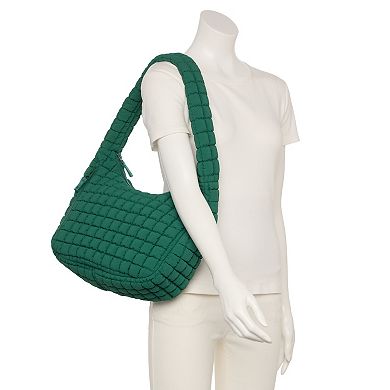 FLX Quilted Hobo Shoulder Bag
