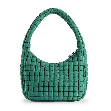 FLX Quilted Hobo Shoulder Bag