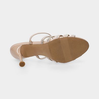 Apt. 9® Taszle Glitz Women's Strappy Dress Heels