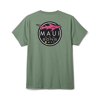 Men's Maui and Sons Classic Shark Graphic Tee