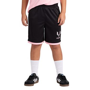 Boys 8-20 Messi Fabric Mix Athletic Shorts