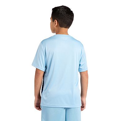 Boys 8-20 Messi V-Neck Short Sleeve Graphic Tee