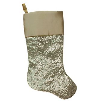 Northlight 22-Inch Metallic Sequin Christmas Stocking
