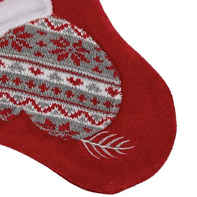 Northlight Embroidered Christmas Stocking