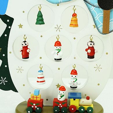 Northlight Snowman Cut-Out Ornament Holder Table Decor