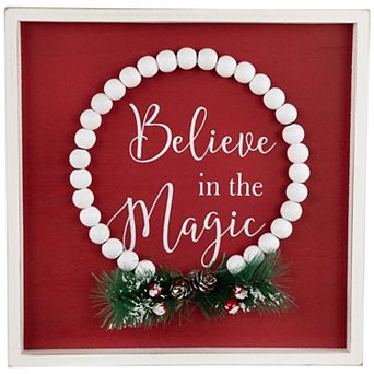 Northlight Believe in the Magic Framed Wall Decor