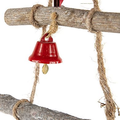 Northlight 27-inch Wood Twig Tree Wall Decor with Ornaments