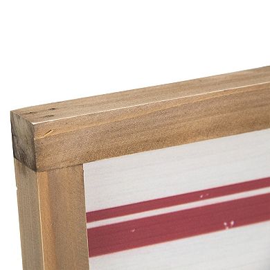 Northlight 18-Inch Wooden Framed "Fresh Cut Christmas Trees" Wall Sign