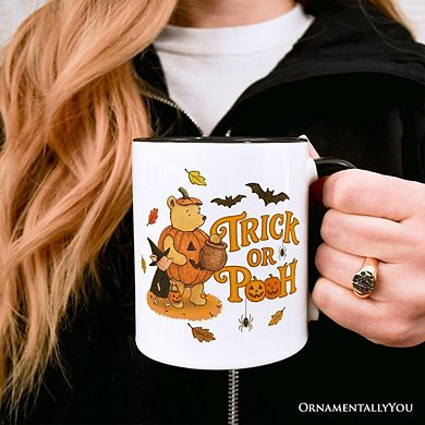 Trick or Treat Winnie-the-Pooh Mug, 1926 A.A. Milne Halloween Gift